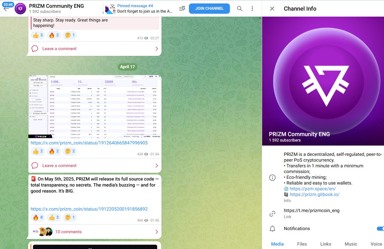 prizm wallet