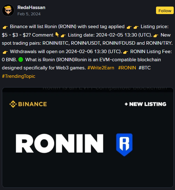 Ronin Network
