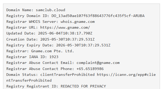 samclub cloud отзывы о сайте