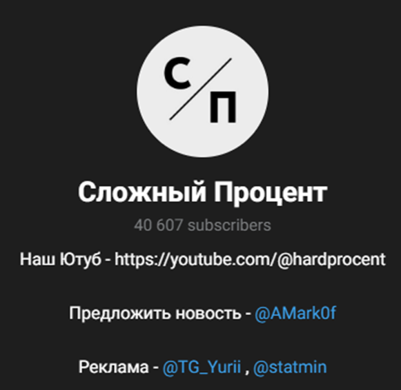 сложный процент ютуб