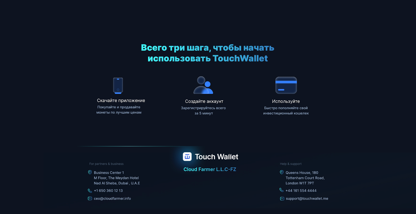 TouchWallet отзывы