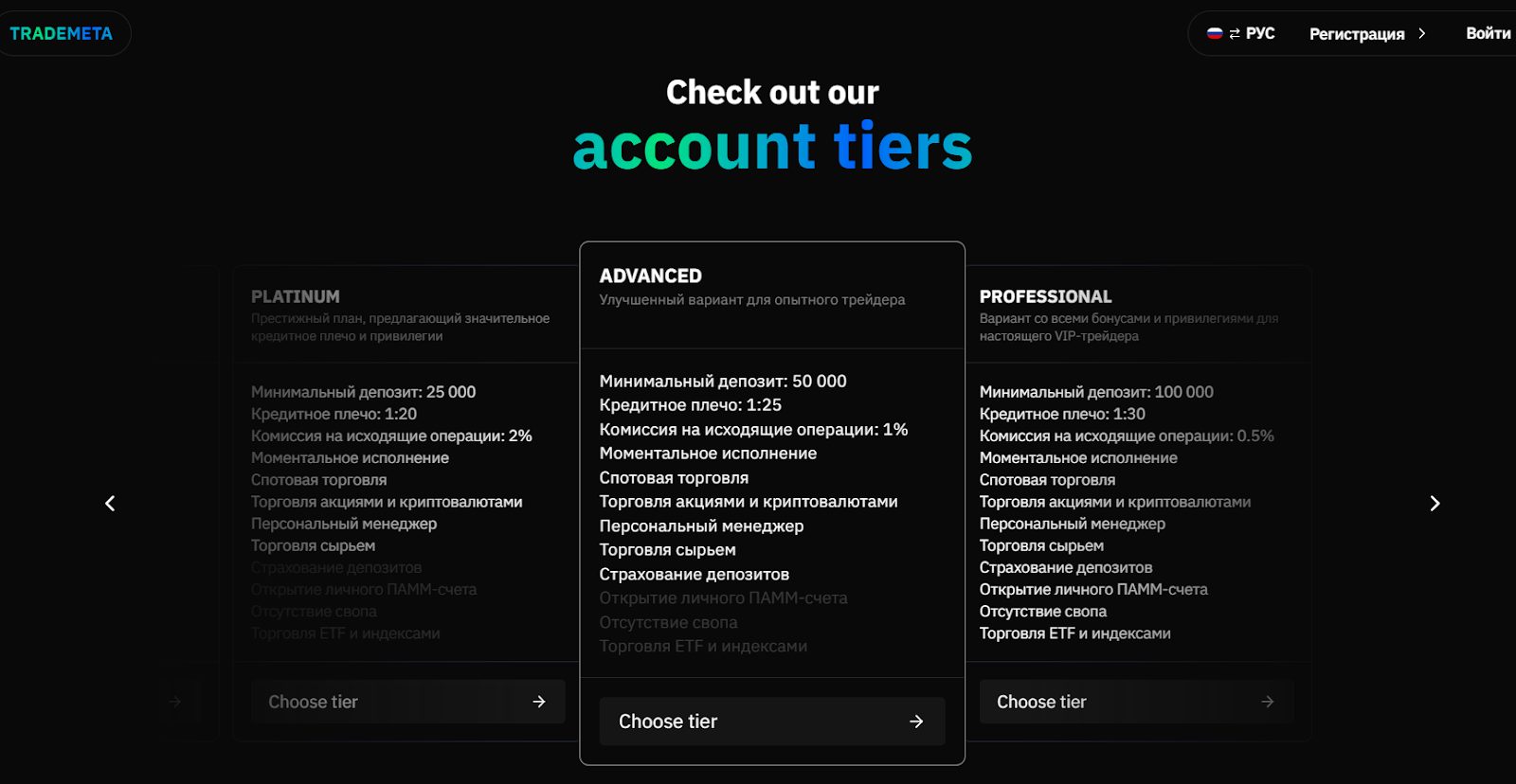 trademeta online