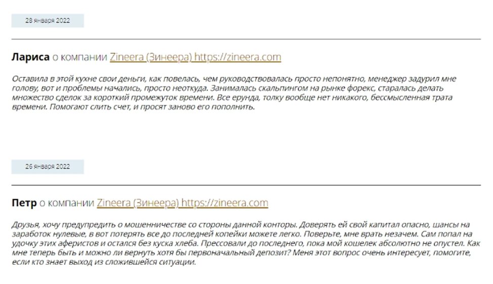 Zineera Com