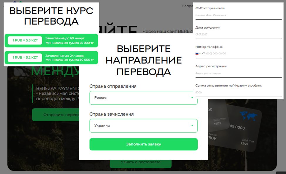 березка пэйментс ком отзывы