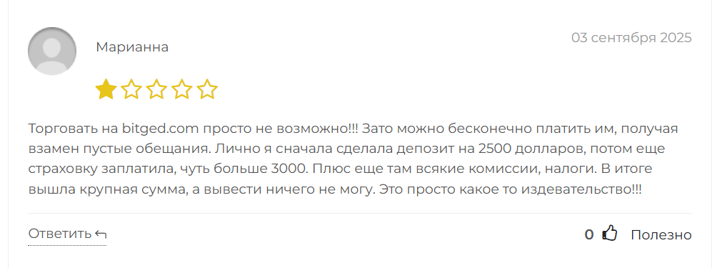 bitged скам