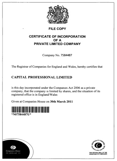 capital professional limited