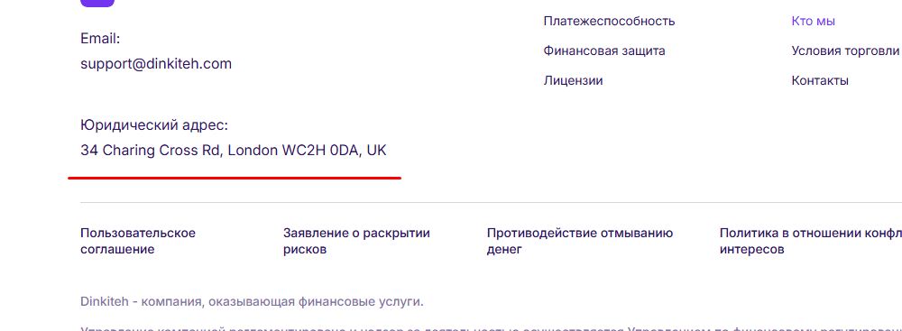 dinkiteh com отзывы о компании