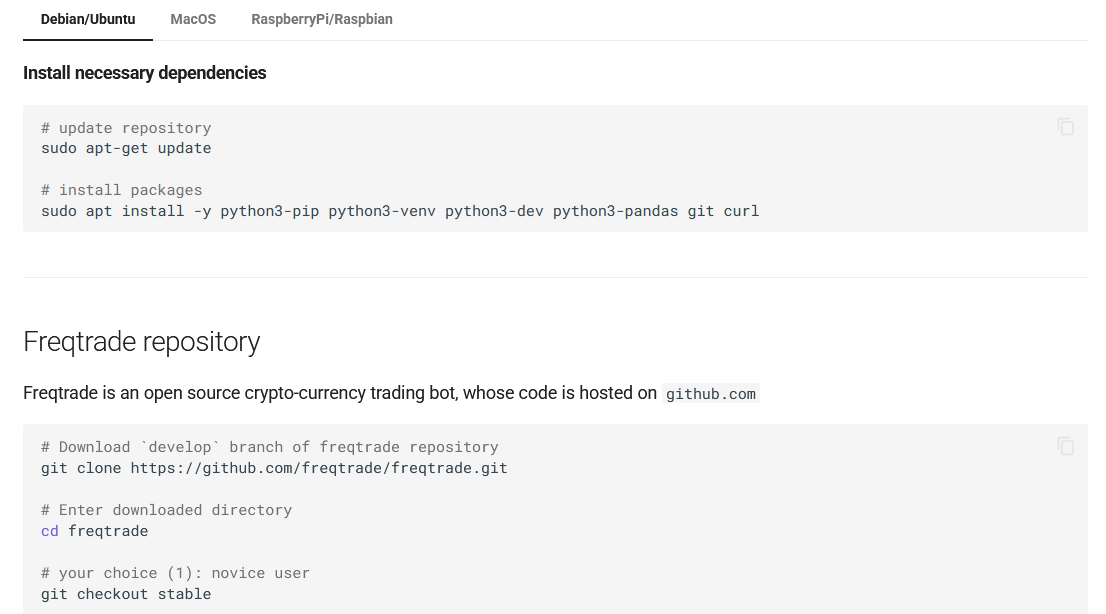 freqtrade bot
