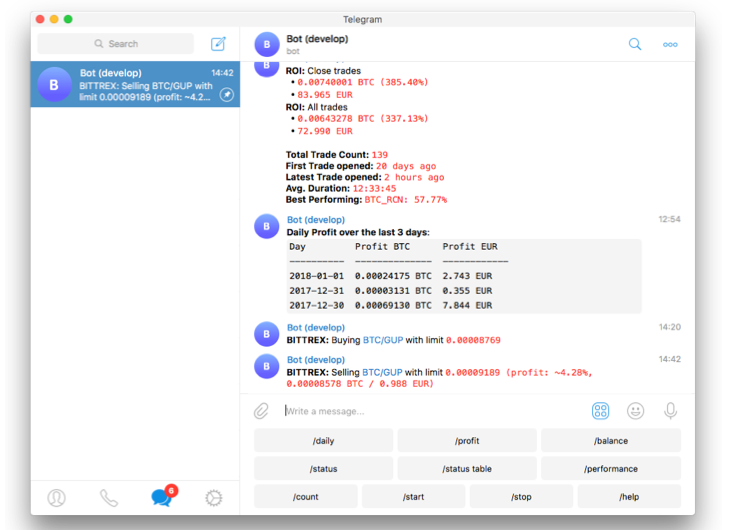 freqtrade io