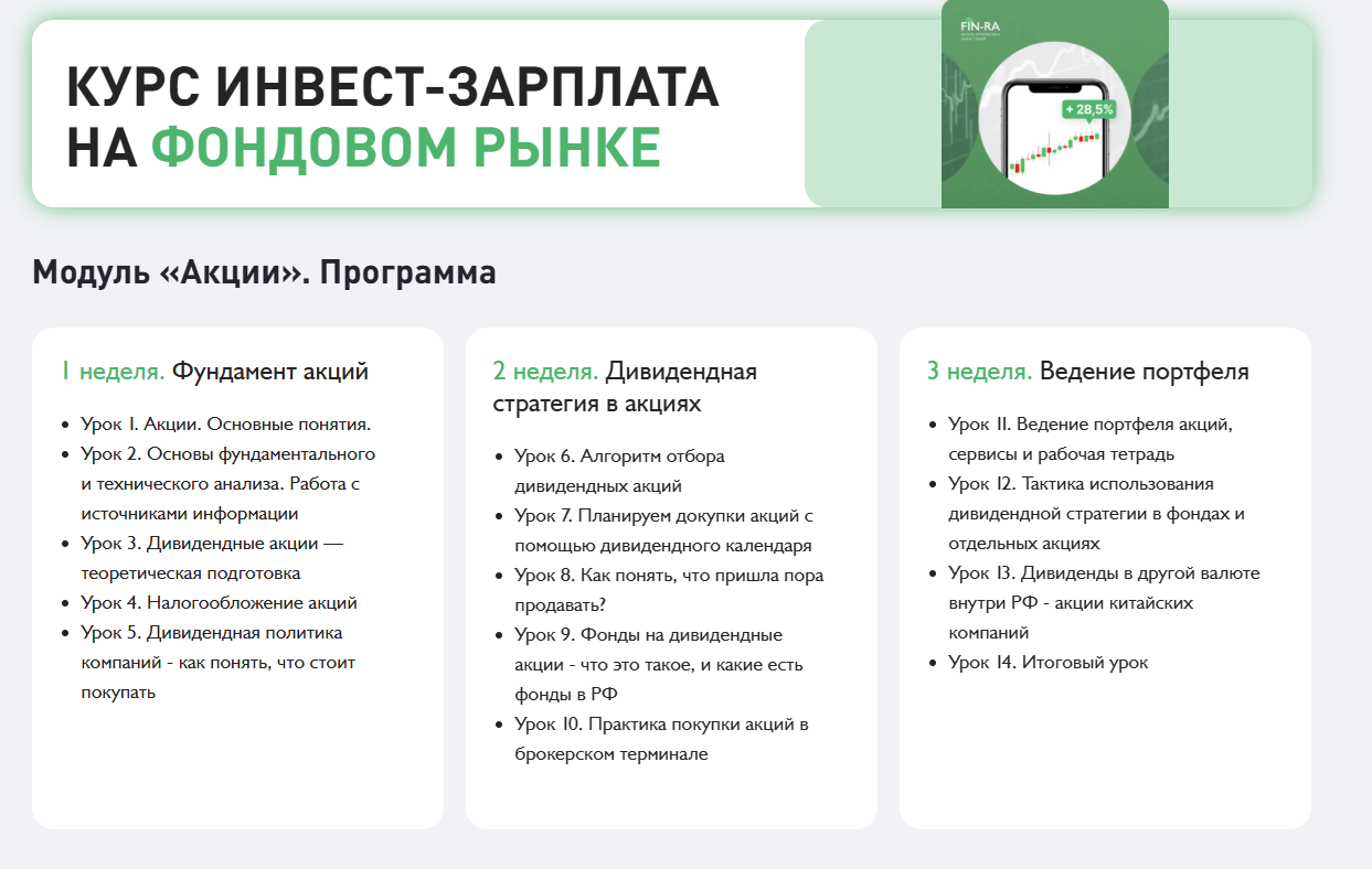 инвест зарплата на фондовом рынке fin ra отзывы