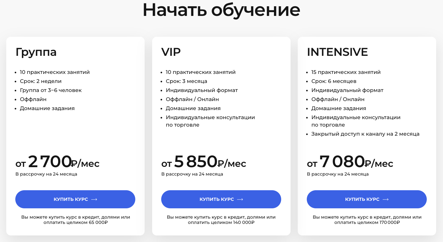 инвестирование курс академия capital skills