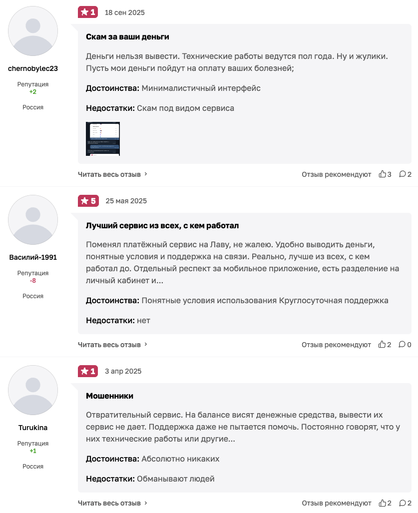 лава отзывы