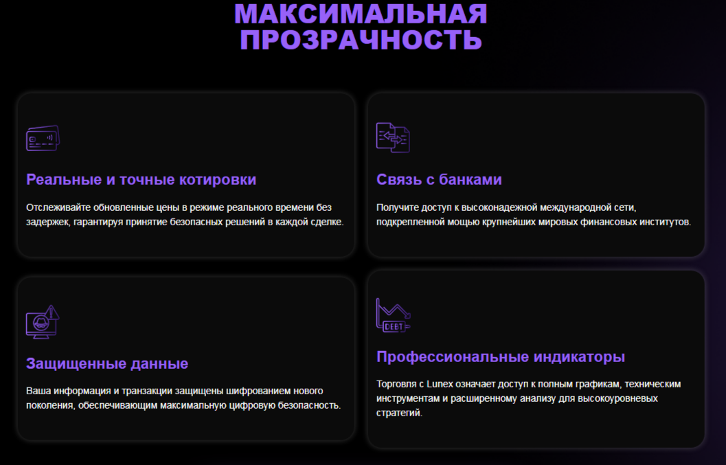 lunex trade тг