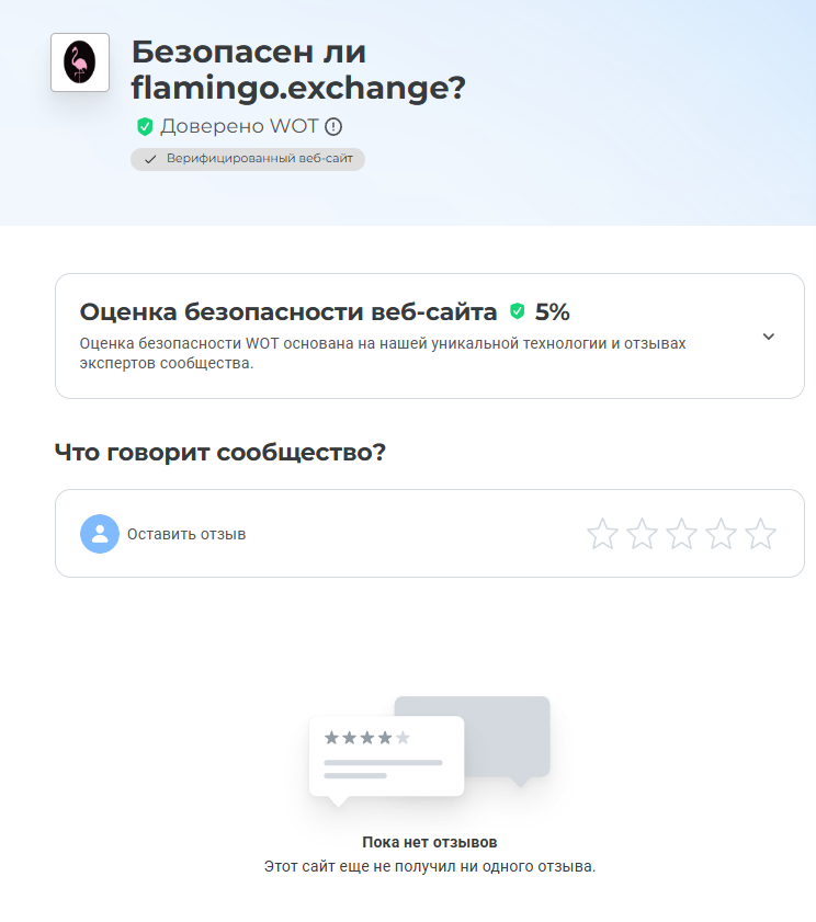 мошенники flamingo exchange