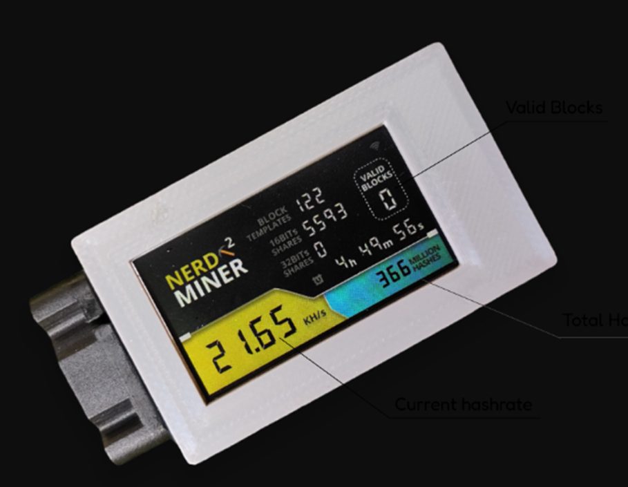 nerdminer v2 мини майнер