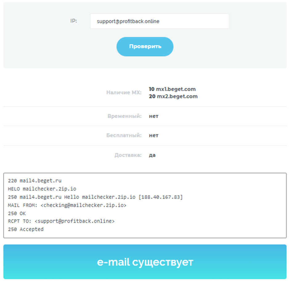 Profit Back биржа