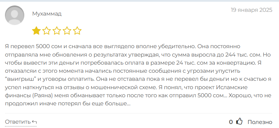 раяна тг
