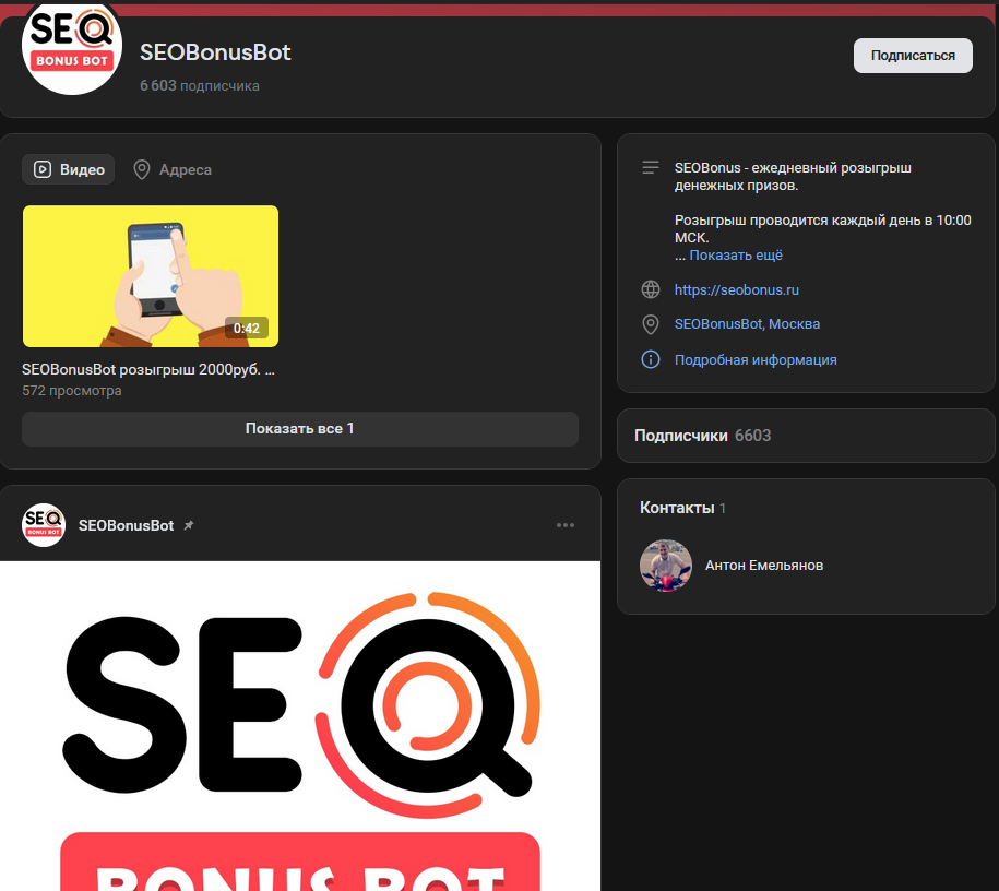 seo bonus отзывы