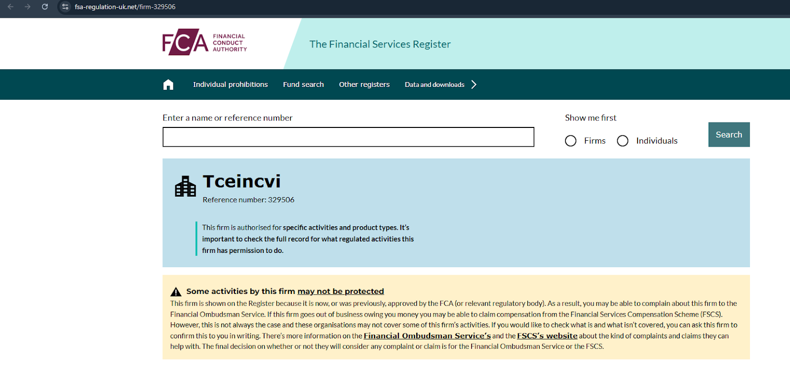 tceincvi com мошенник