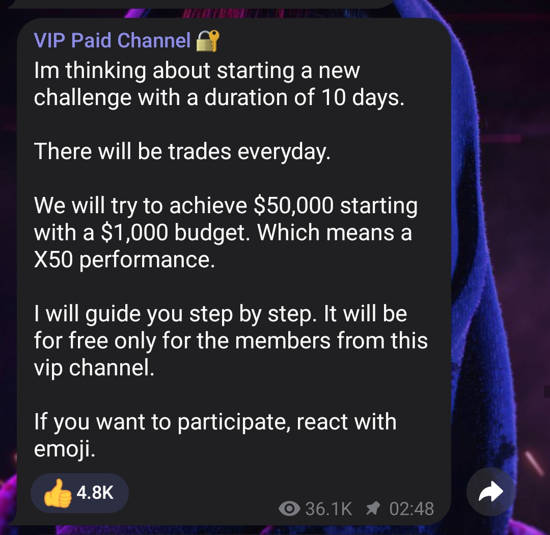 телеграмм-канала VIP Paid Channel отзывы