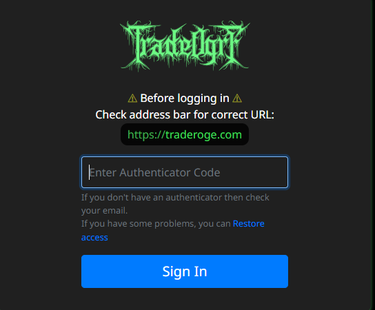 traderoge биржа