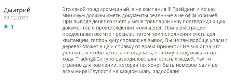 trading co