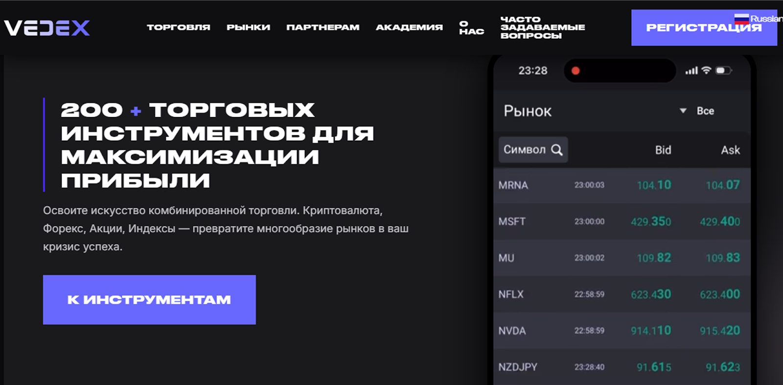 vedex io отзывы