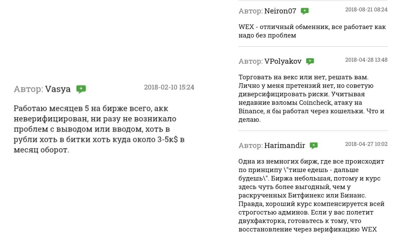 векс биржа