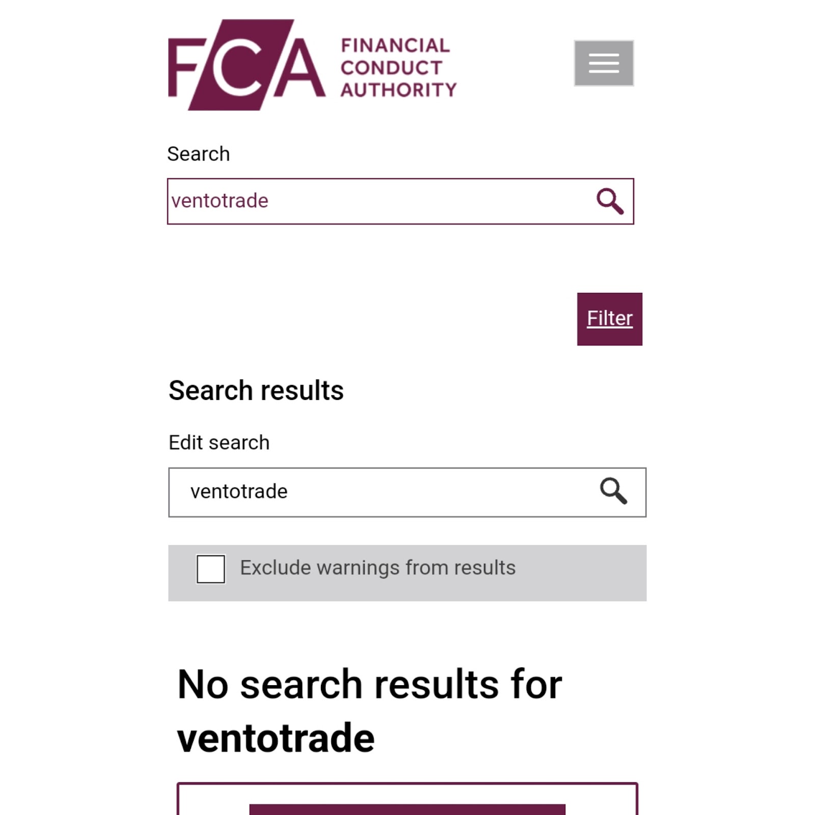 ventotrade биржа