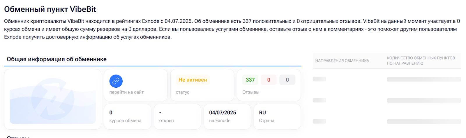 vibe bit отзывы