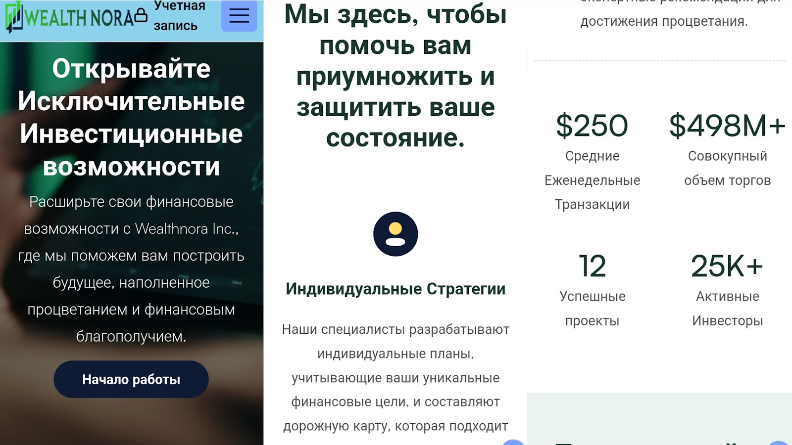 wealthnora com отзывы