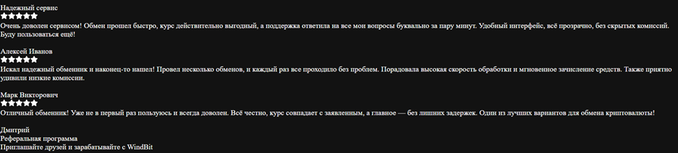 windbit отзывы