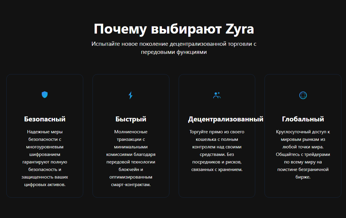 Zyra Exchange