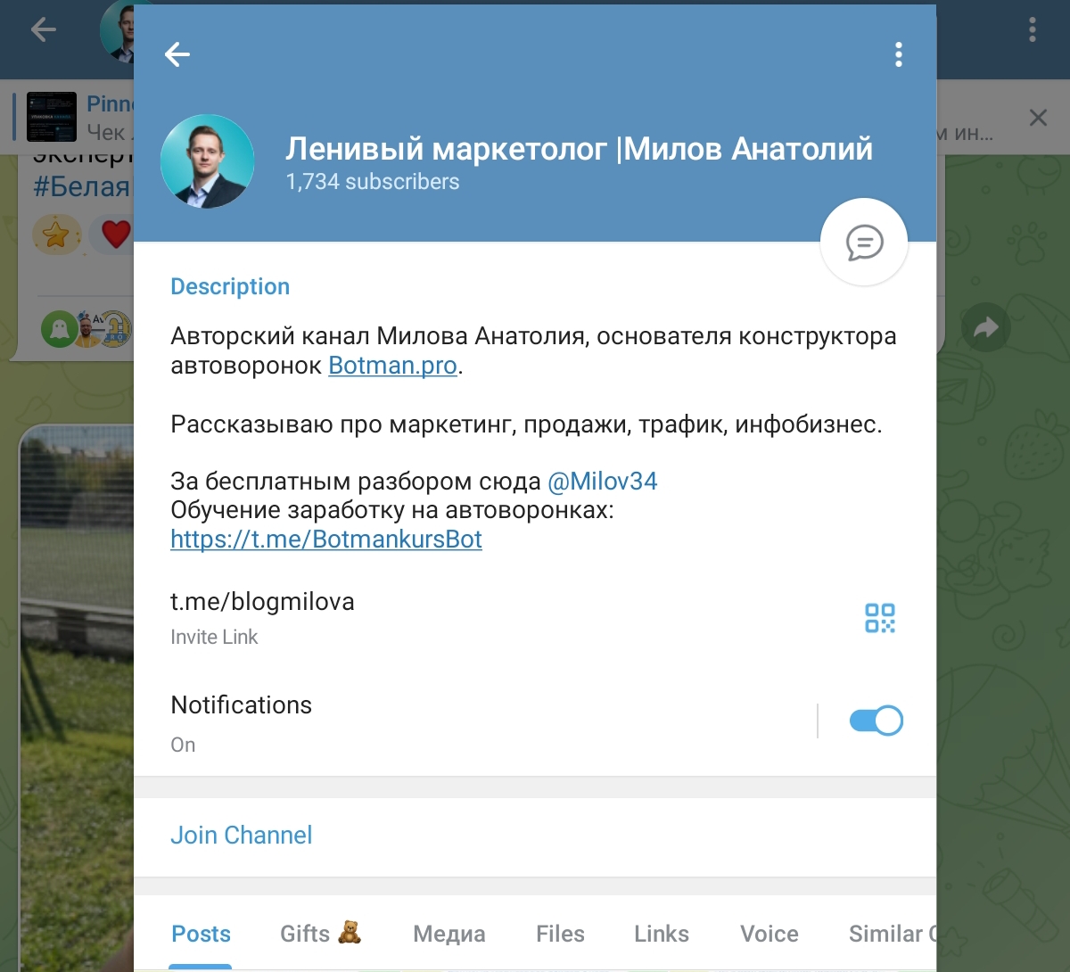 анатолий милов партнерская программа