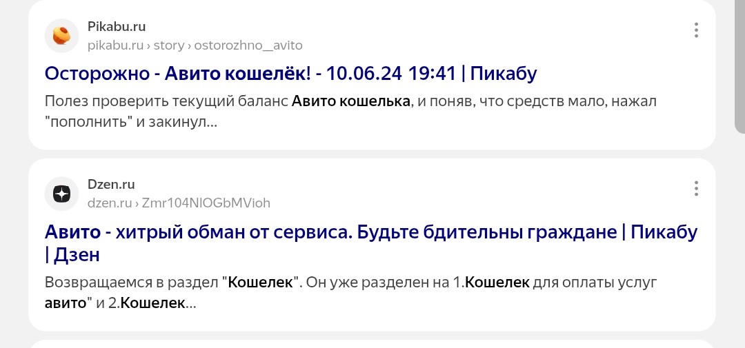 авито кошелек отзывы