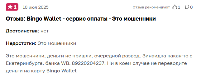 бинго валлет бинго валлет