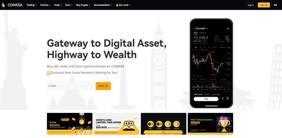 биржа coinesa отзывы