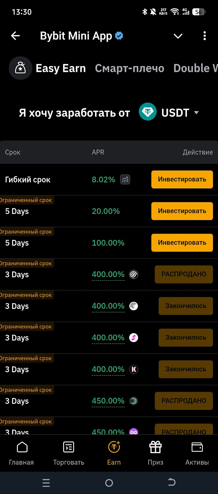 Bybit Mini App