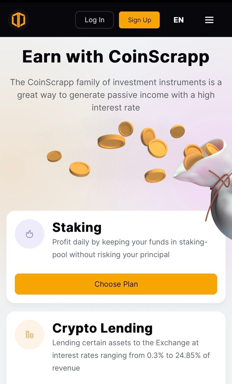 coinscrapp биржа