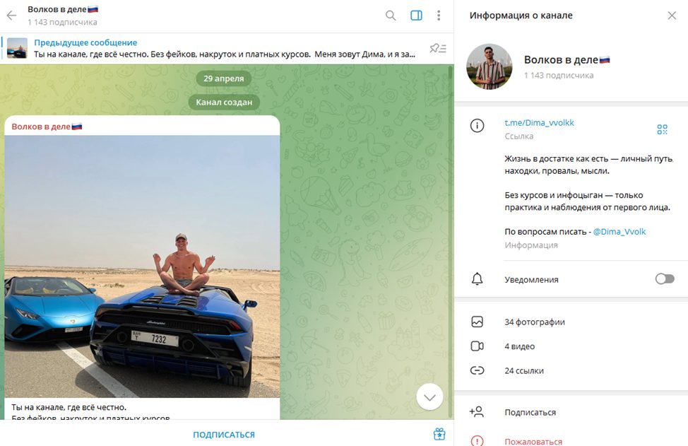 dima vvolk отзывы
