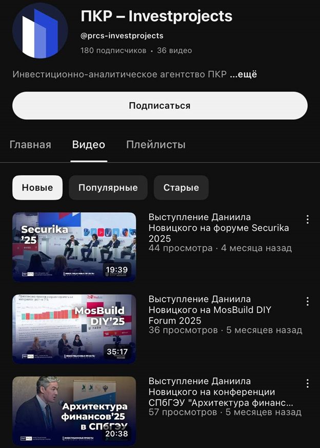 инвестиционные проекты россии цифровая платформа