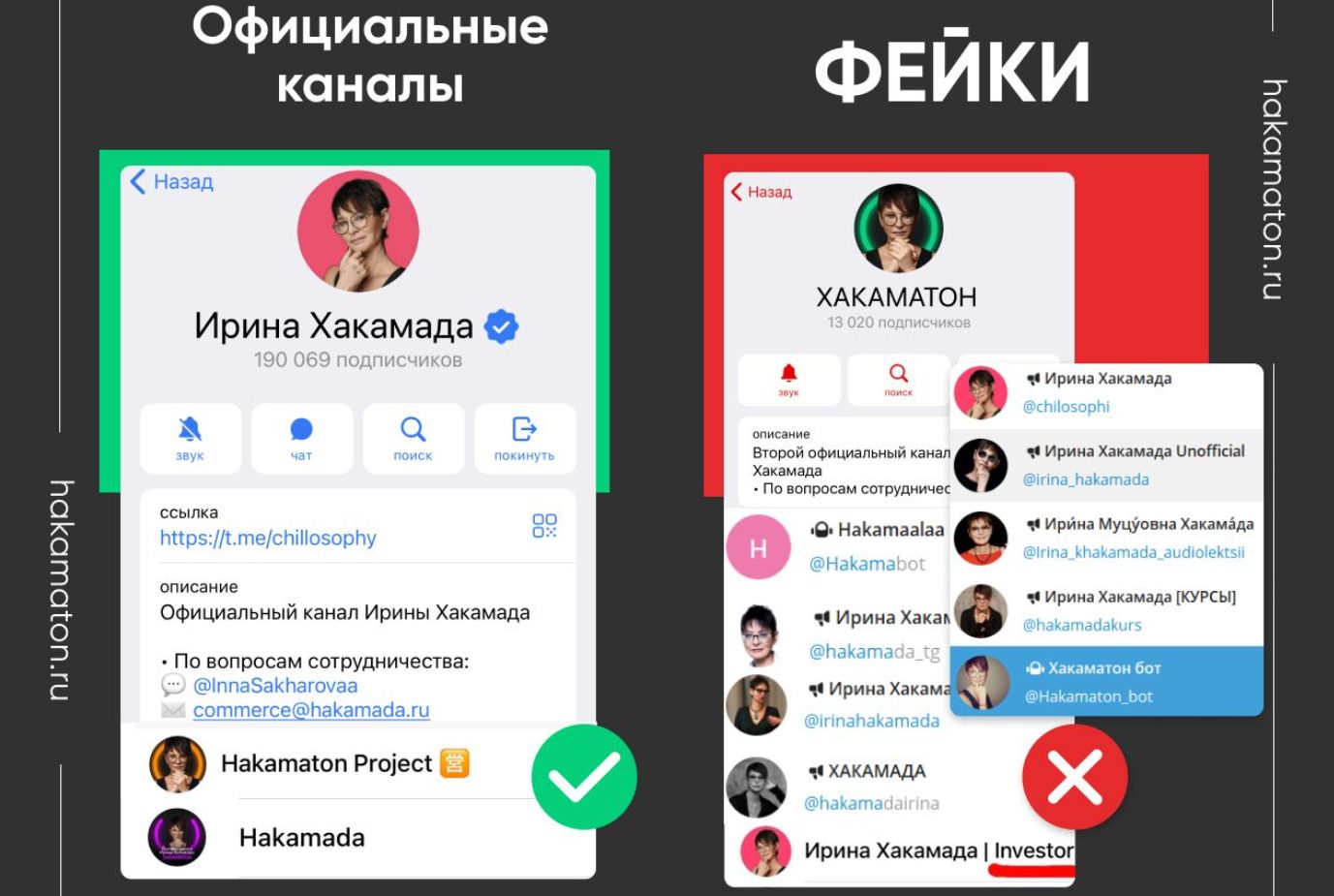 ирина хакамада инвестиции в телеграмме