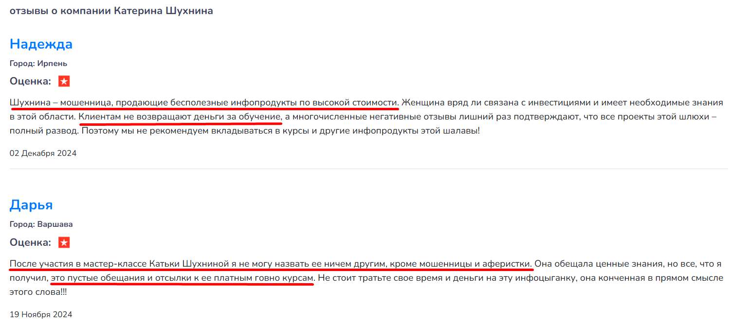 Катя Шухнина