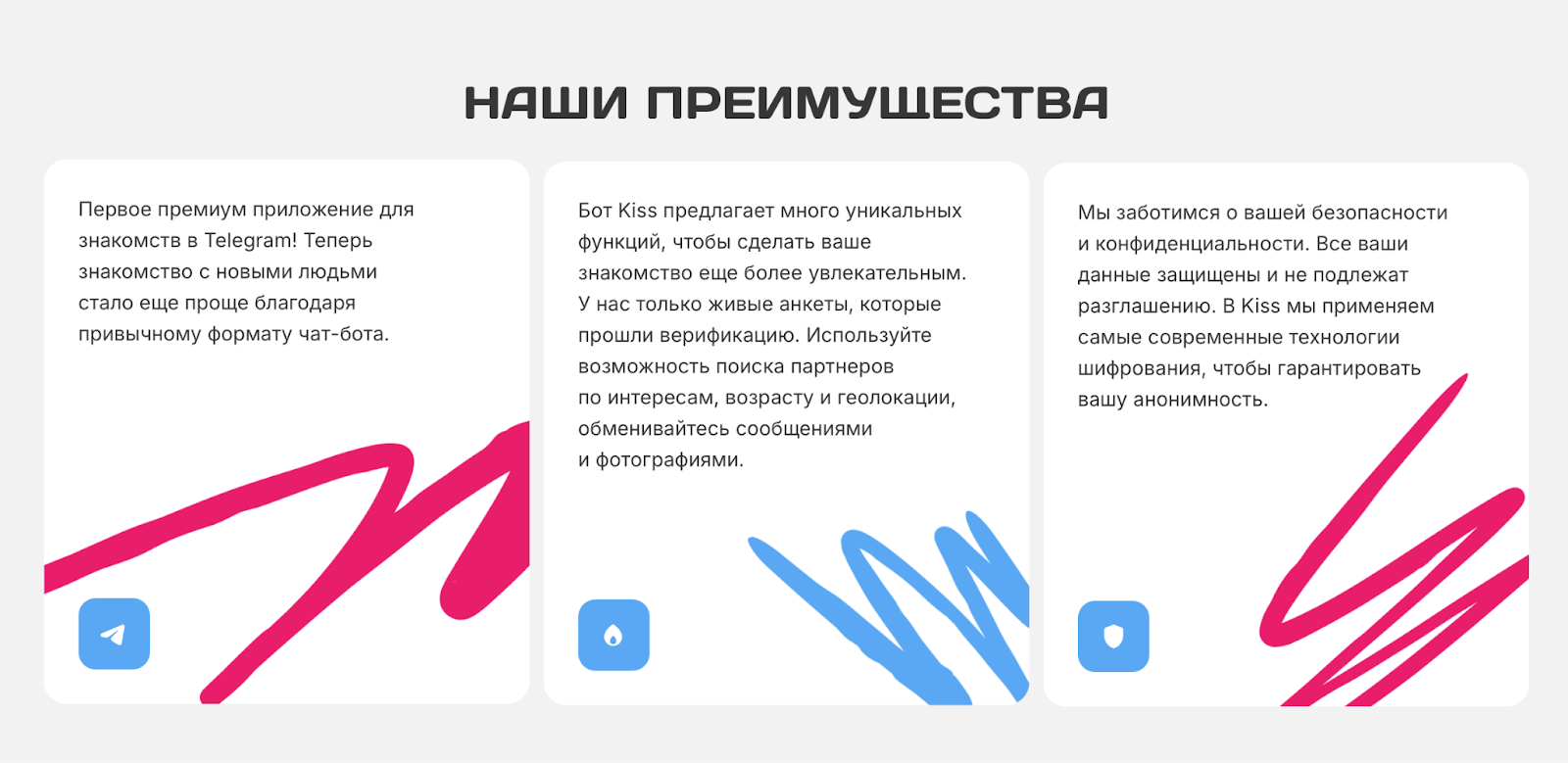 kiss знакомства в телеграмм отзывы
