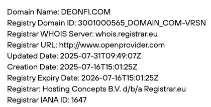 крипто-кошелек deonfi com