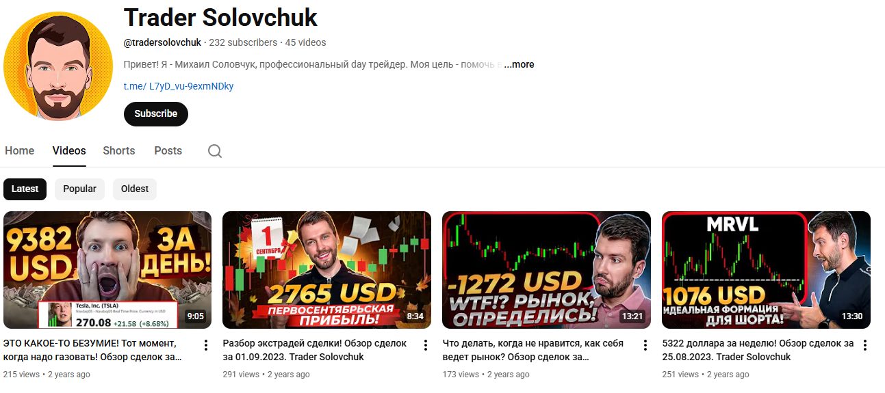 михаил соловчук трейдер михаил соловчук трейдер