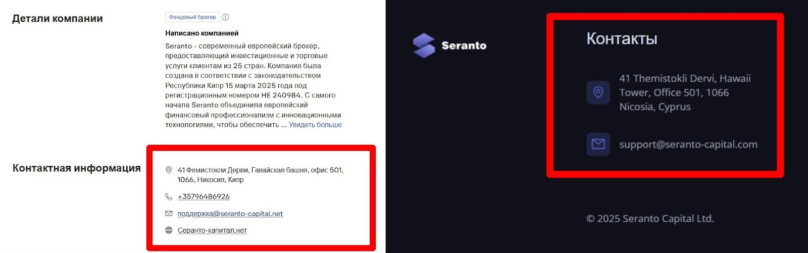 seranto брокер