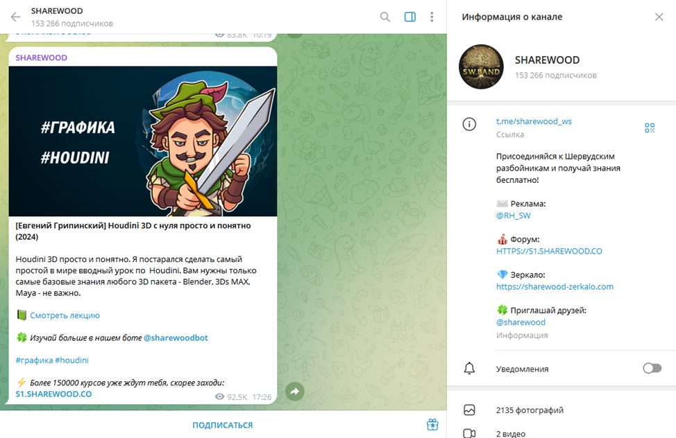 sharewood бот скам тг