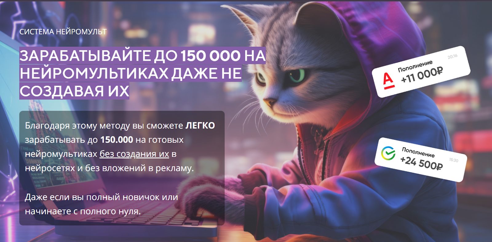 система нейромульт отзывы заработок
