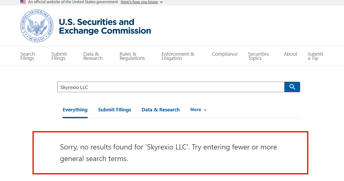 Skyrexio Com